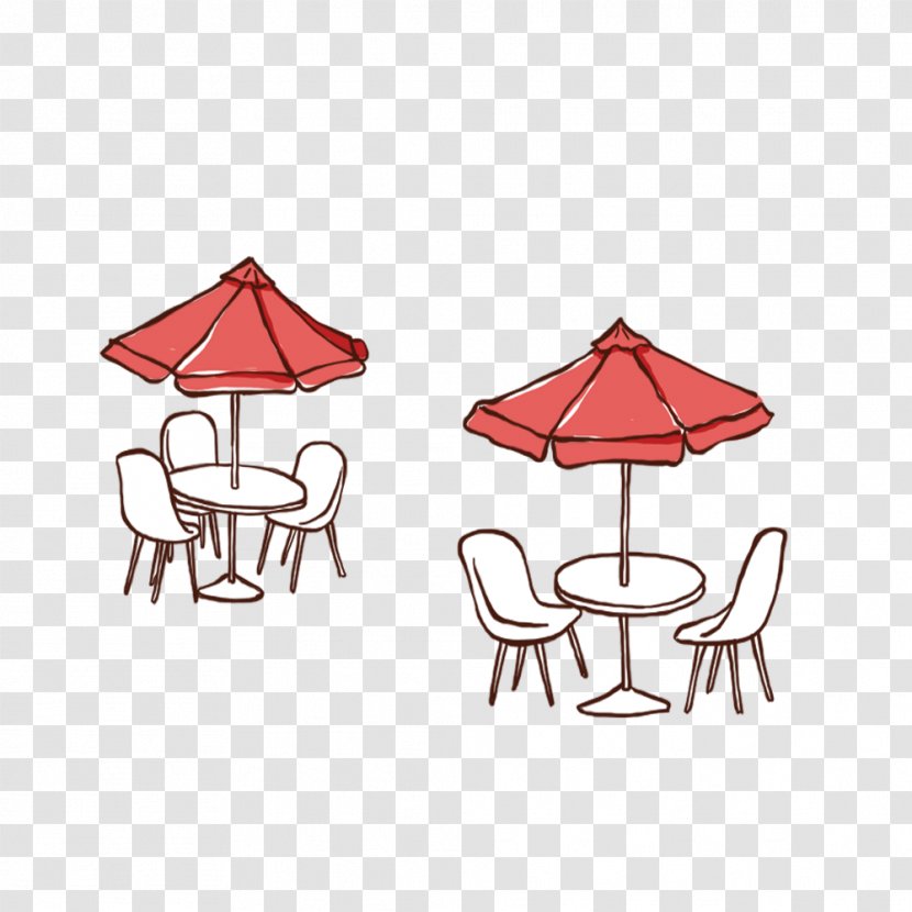 Coffee Cafe Download - Red - Roadside Seat Transparent PNG