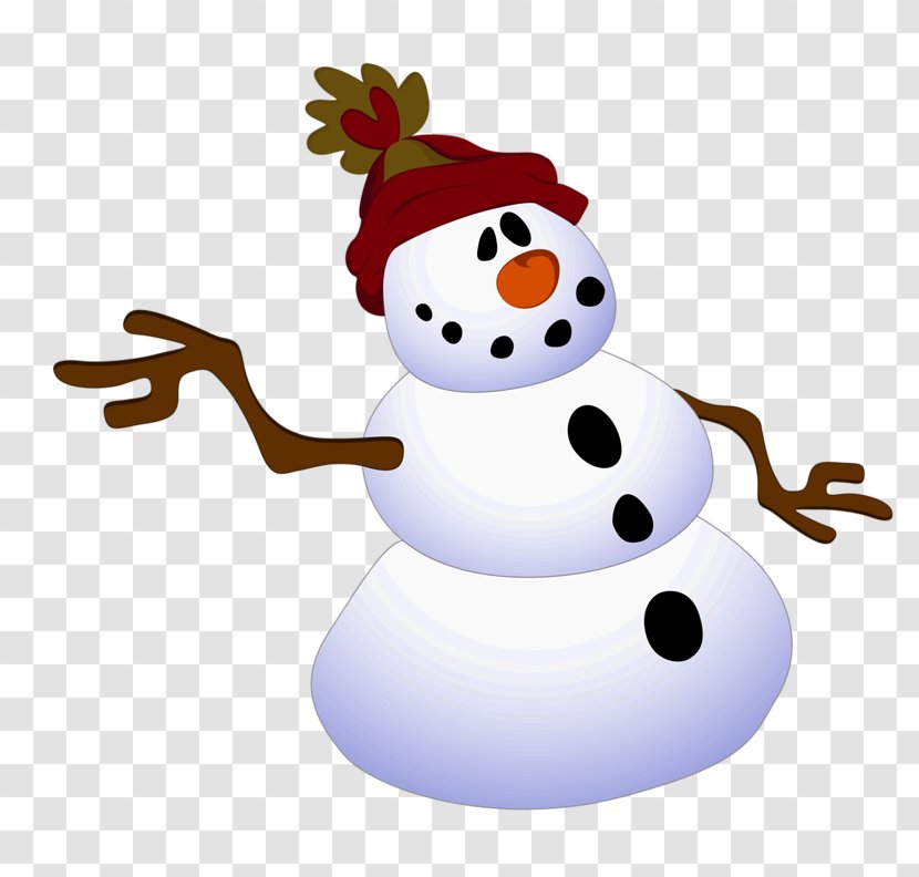 Snowman Illustration - Christmas - Cute Transparent PNG