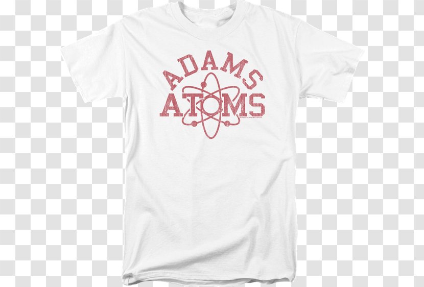 T-shirt Revenge Of The Nerds Adams Atoms Adult Tank, Unisex, Size: Large, White Sleeve Hoodie - Frame Transparent PNG