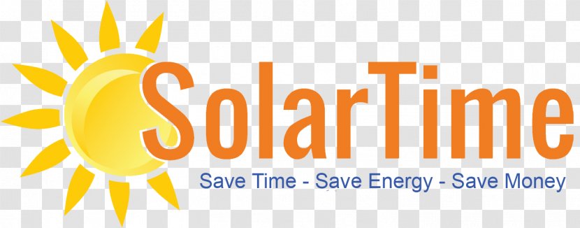 Solar Energy Logo Photovoltaics Electricity - Generation - Savings Transparent PNG