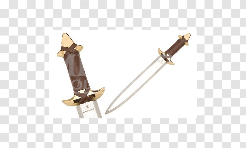 Espadas Y Sables De Toledo Conan The Barbarian Sabre Sword - Gold Dagger Transparent PNG