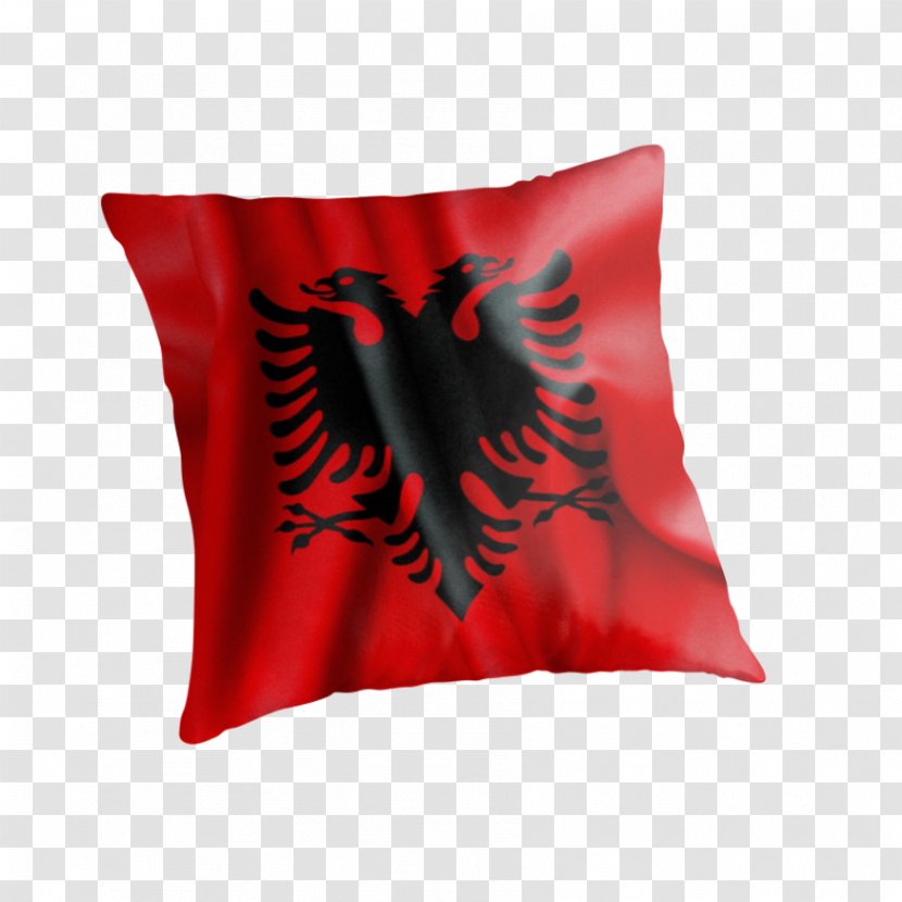 Flag Of Albania T-shirt Zazzle - Albanian Transparent PNG