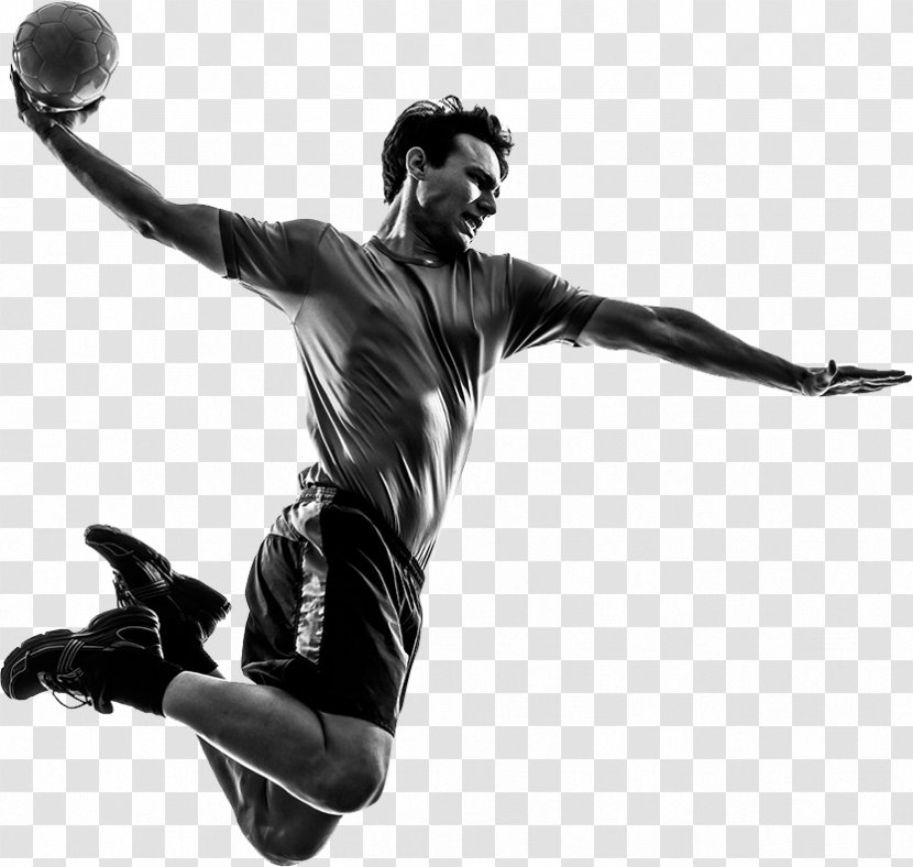 Handball Stock Photography Sport Athlete - Jumping Transparent PNG