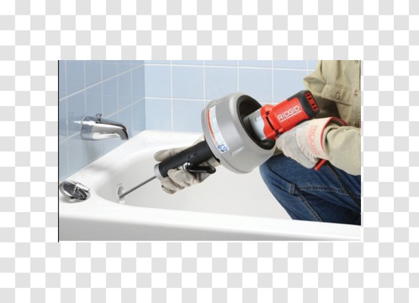 Drain Cleaners Plumbing Ridgid Plumber's Snake - Shower - Sink Transparent PNG