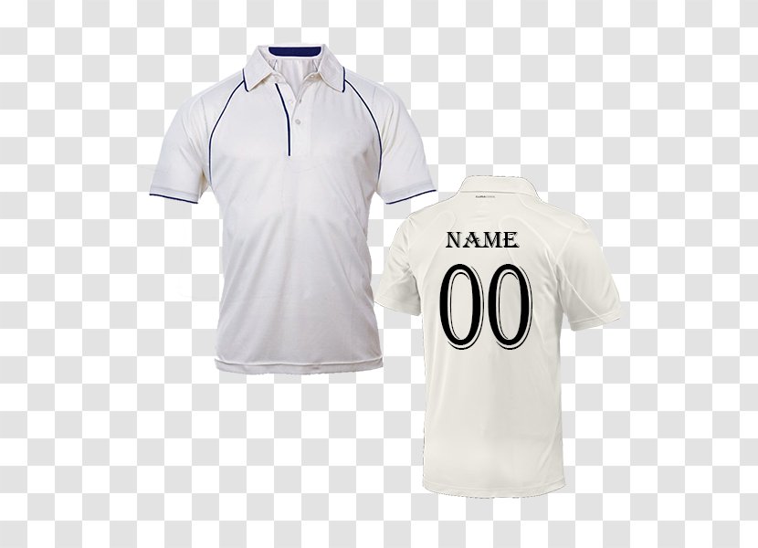 T-shirt Cricket Whites Clothing And Equipment - Collar - Jersey Transparent PNG
