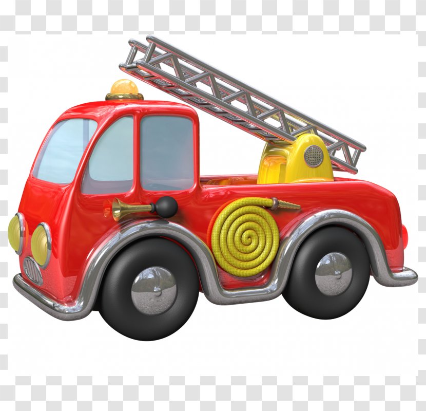 Fire Engine Firefighter Car Child Vehicle Transparent PNG