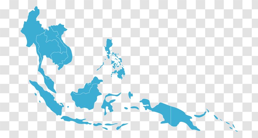 Southeast Asia Vector Map Transparent PNG