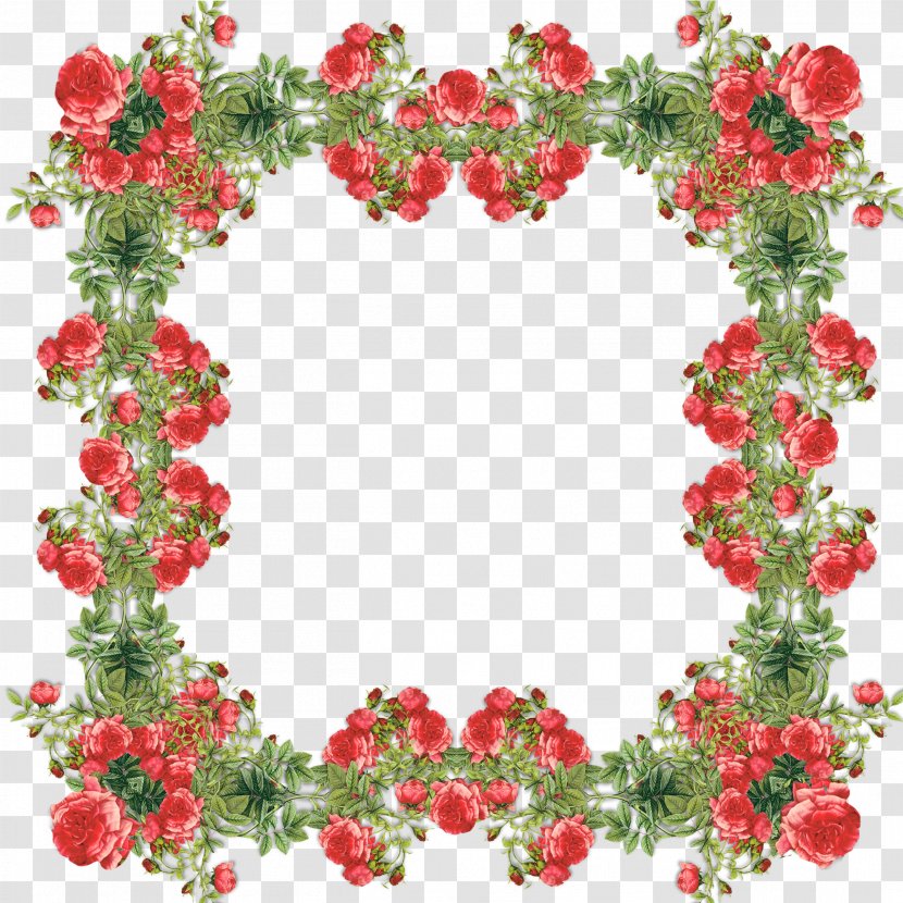 Picture Frames Flower Rose Clip Art Transparent PNG