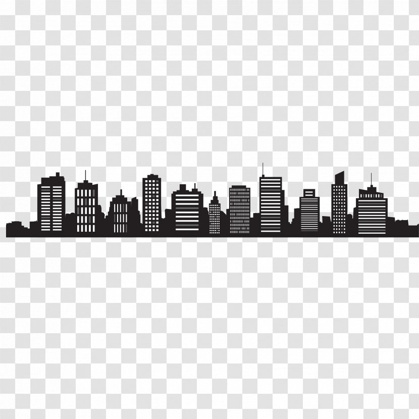 Skyline Cityscape Silhouette Royalty-free - Skyscraper - City Transparent PNG