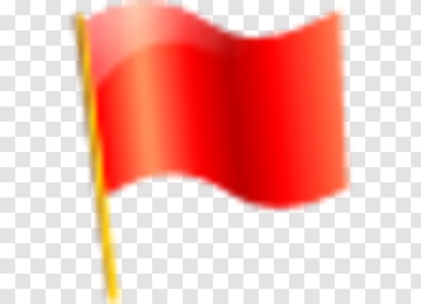 Close-up Font - Close Up - Red Flag Transparent PNG
