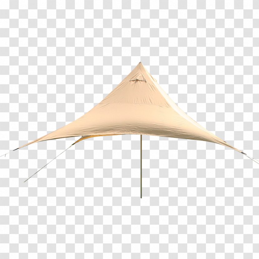 Triangle Tent Beige - Shade Transparent PNG