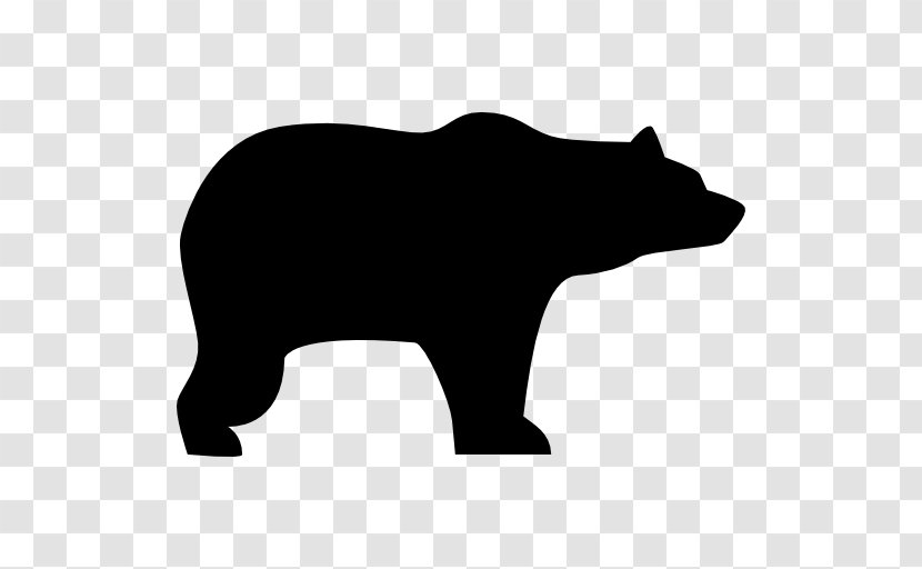 American Black Bear Polar Clip Art - Mammal Transparent PNG