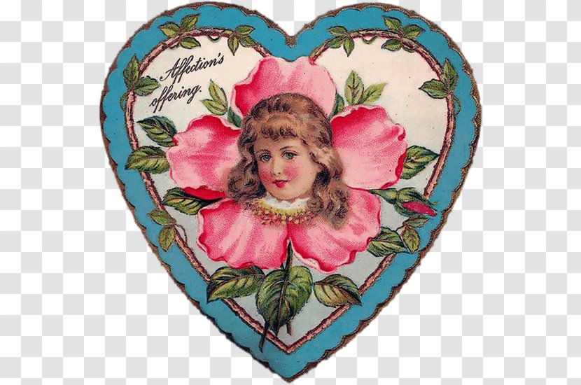 Frances Brundage Paper Decoupage Heart Valentine's Day - Scrapbooking - 14th February Transparent PNG