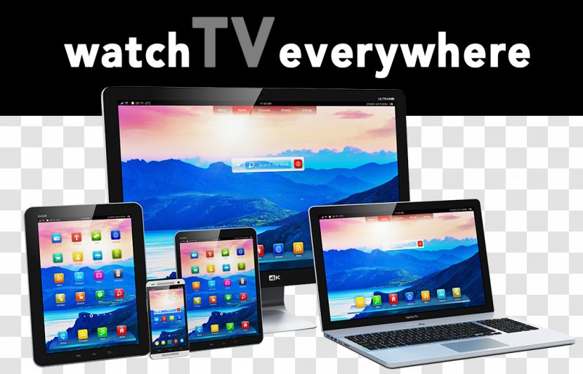 TV Everywhere Cable Television Internet Handheld Devices - Mobile Phones - Cameron Transparent PNG