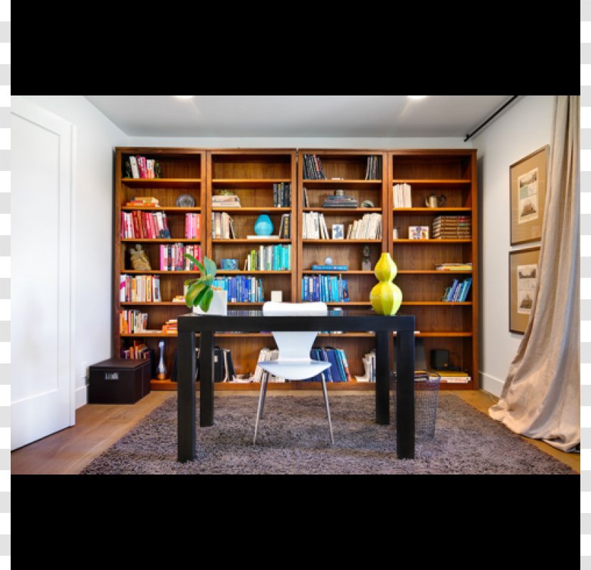 Bookcase Interior Design Services Shelf Room Transparent PNG