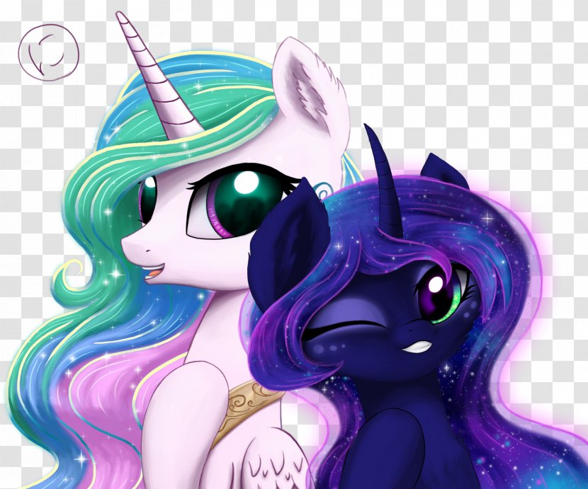 Princess Luna My Little Pony Twilight Sparkle Celestia - Rainbow Dash Transparent PNG