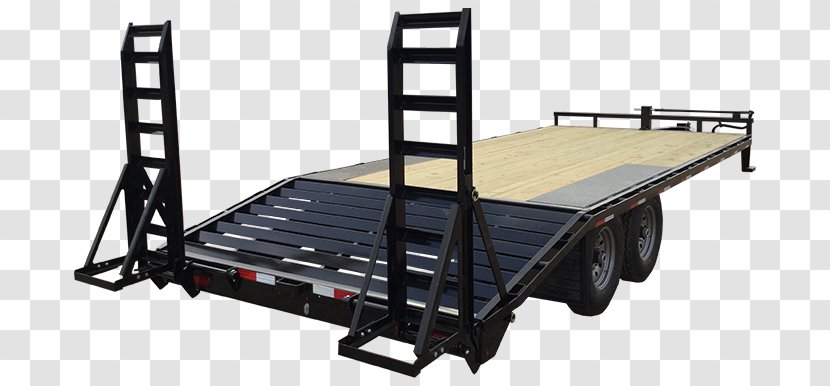 Truck Bed Part Lamar Trailers Flatbed - Axle - Enclosed Balcony Design Transparent PNG