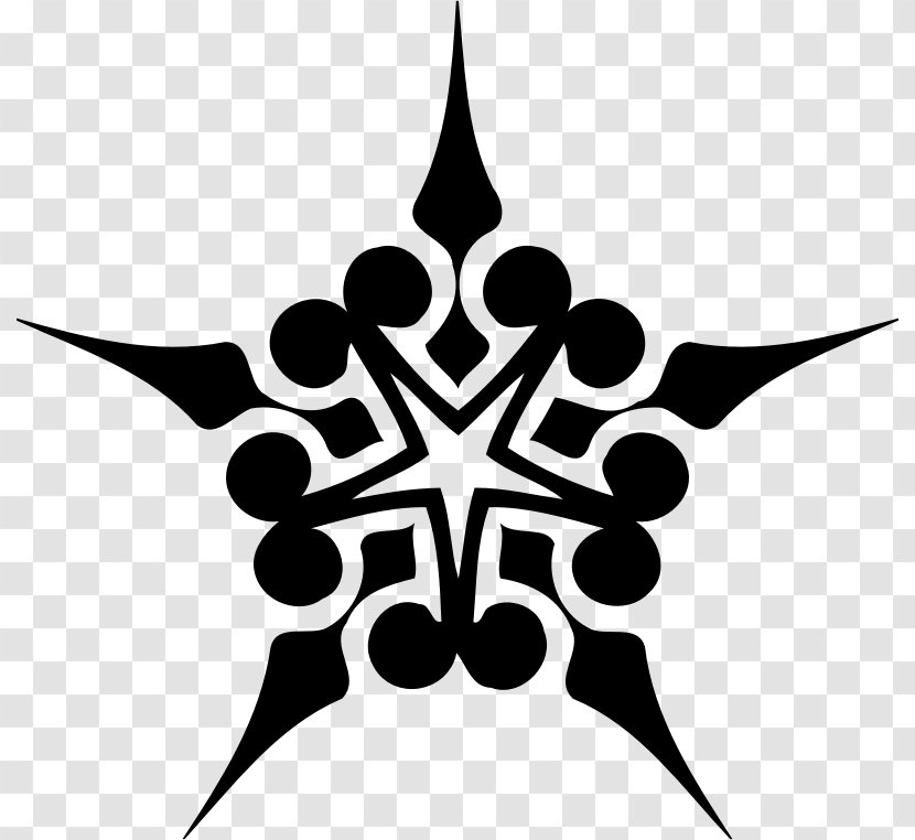 Drawing Pentacle Pentagram Clip Art - Ornamental Transparent PNG