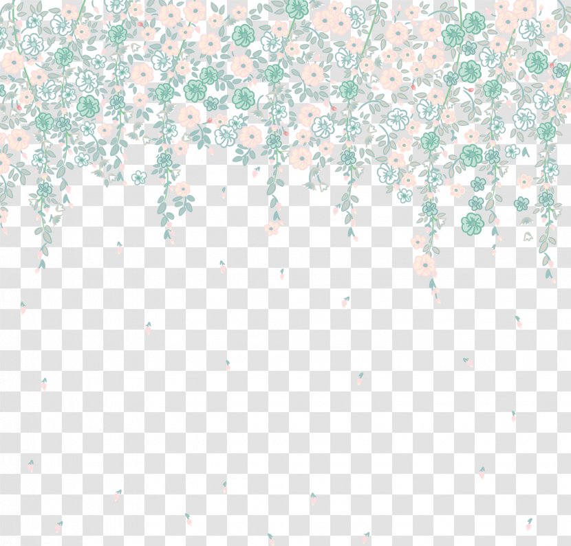 Computer File - Cartoon - Floral Decoration Transparent PNG