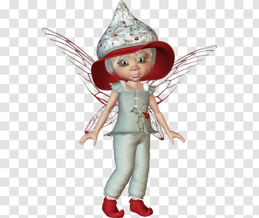 Fairy Christmas Ornament Toddler Doll Transparent PNG