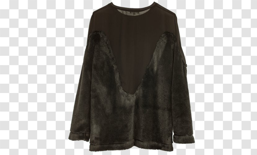 Fur Outerwear Jacket Sleeve Blouse Transparent PNG