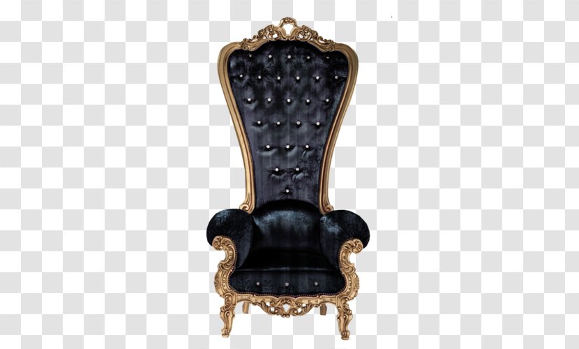 Coronation Chair Table Throne - Furniture Transparent PNG