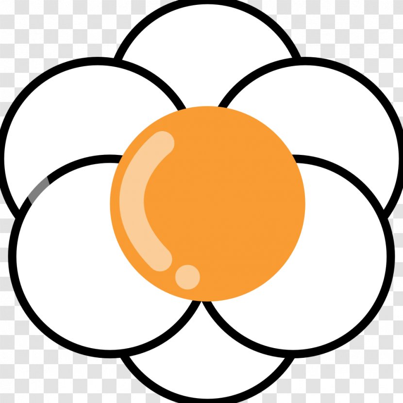 Peace Symbols Clip Art - Orange - Daisy Transparent PNG