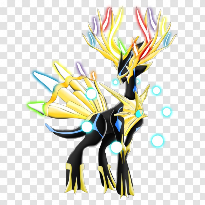 Dialga Xerneas Pokémon DeviantArt Arceus - Yellow - Pokemon Transparent PNG