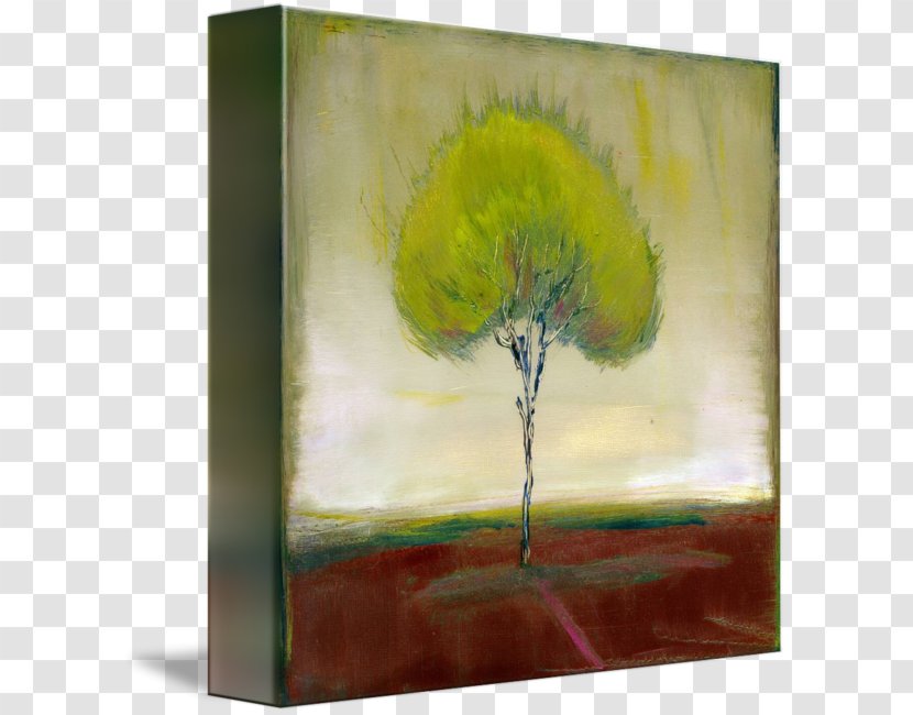 Watercolor Painting Art Acrylic Paint Gallery Wrap - Picture Frames - Landscape Transparent PNG