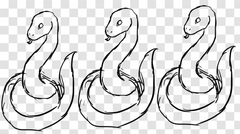 Line Art Drawing Snake Clip - Snakes Transparent PNG