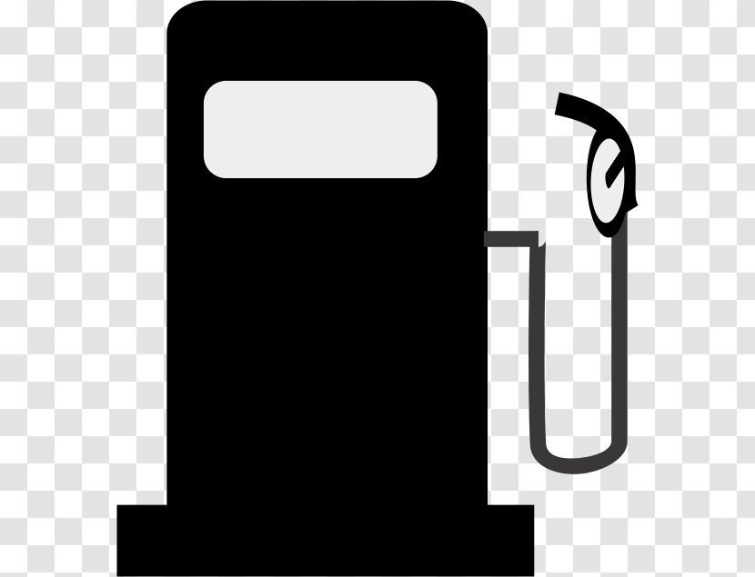 Fuel Dispenser Car Gasoline Filling Station - Black Transparent PNG