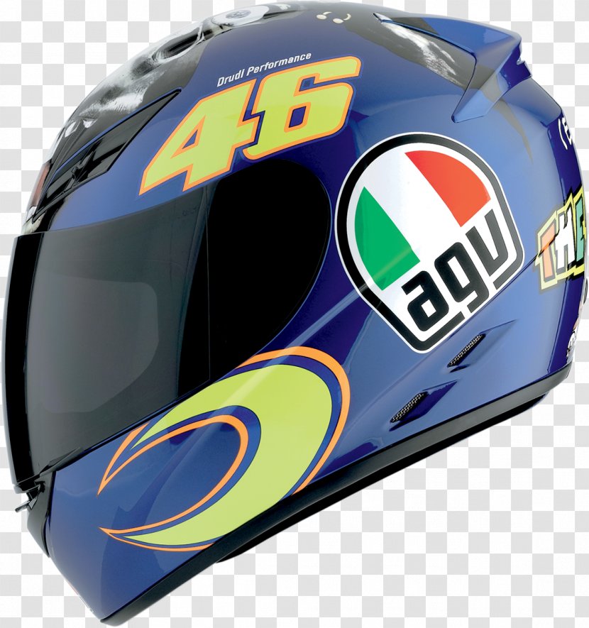 Motorcycle Helmets Italian Grand Prix AGV - Integraalhelm Transparent PNG