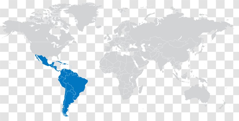 World Map Globe - Latin America Transparent PNG