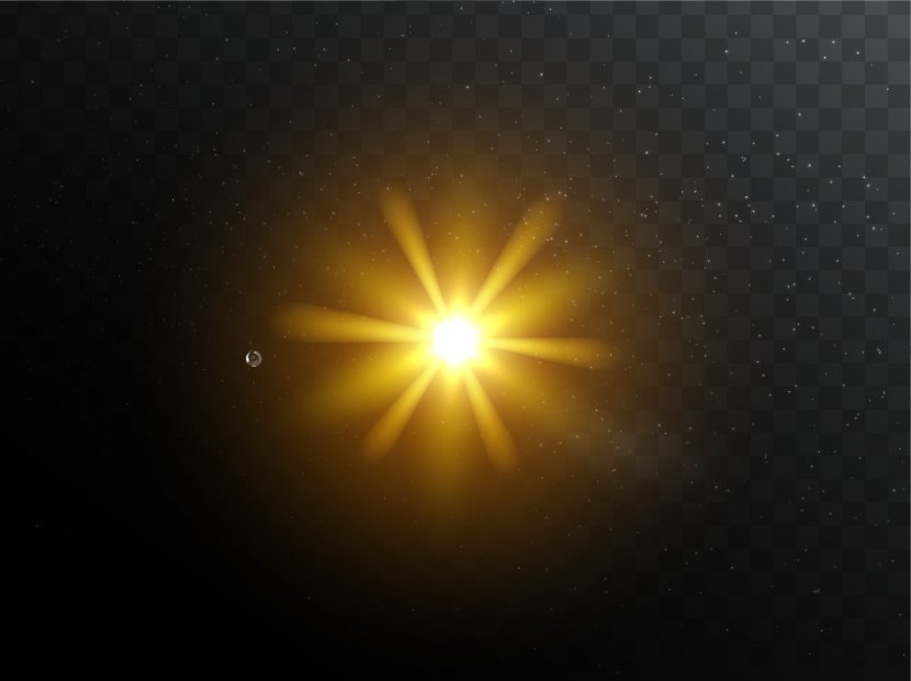 Light Sky Atmosphere Circle Wallpaper - Shine Stage Effect Transparent PNG