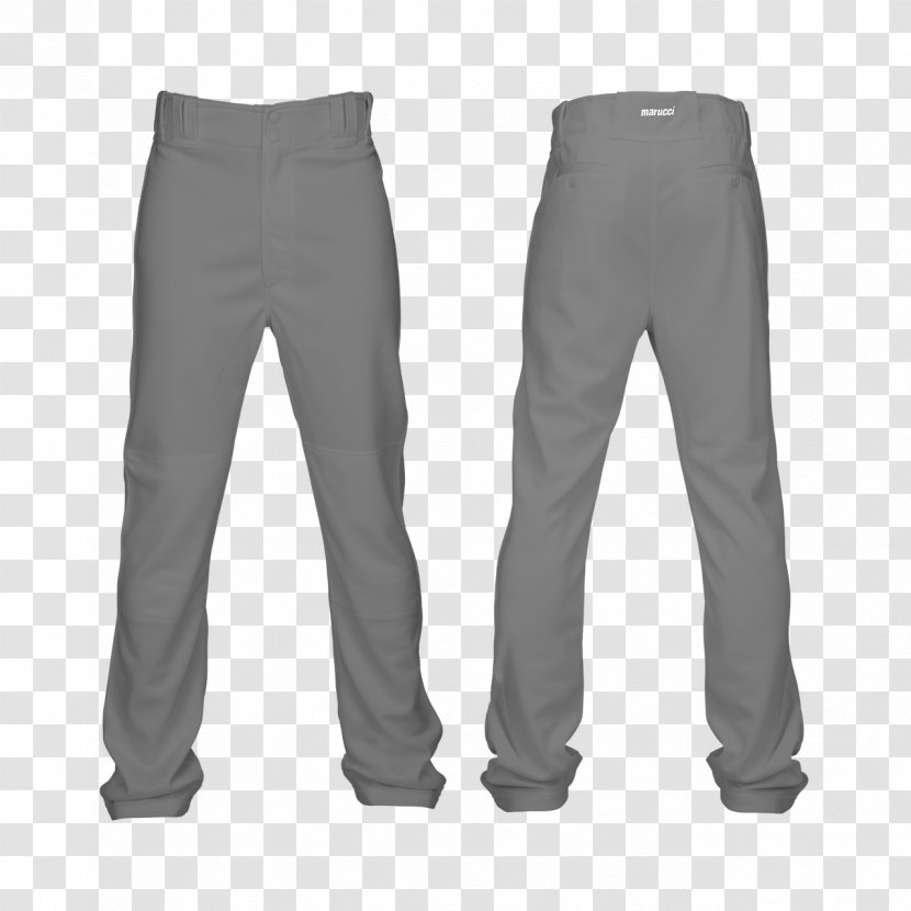 Baseball Uniform Pants Jersey Grey Clothing - Big Transparent PNG