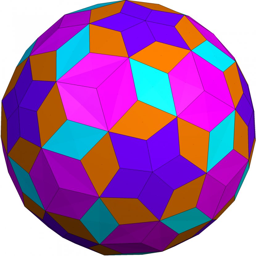 Symmetry Circle Football Pattern - Purple Transparent PNG