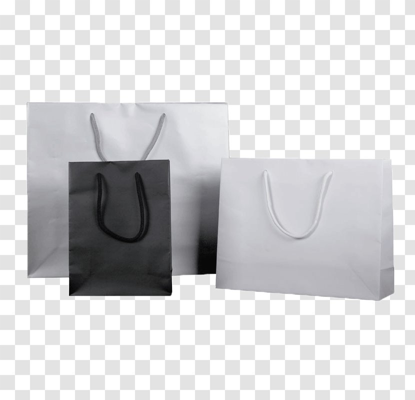 Paper Bag Kraft Advertising Density - White Transparent PNG