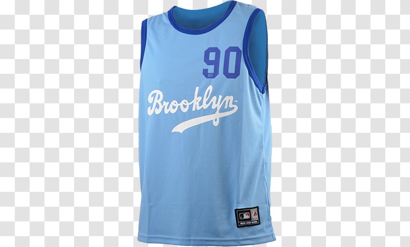 T-shirt Sleeveless Shirt Sports Fan Jersey Majestic Athletic Clothing - Cobalt Blue Transparent PNG