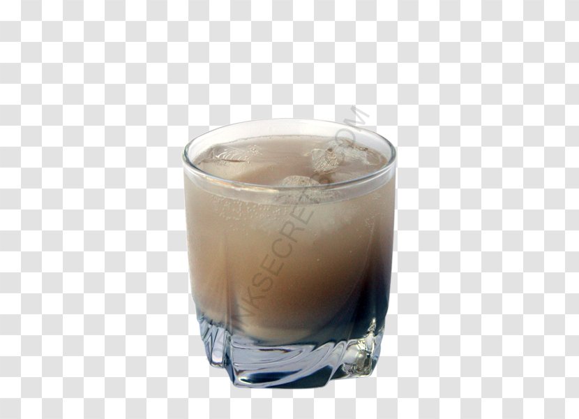 White Russian Black Baileys Irish Cream Gin Fizz - Recipe - Fizzy Drink Transparent PNG