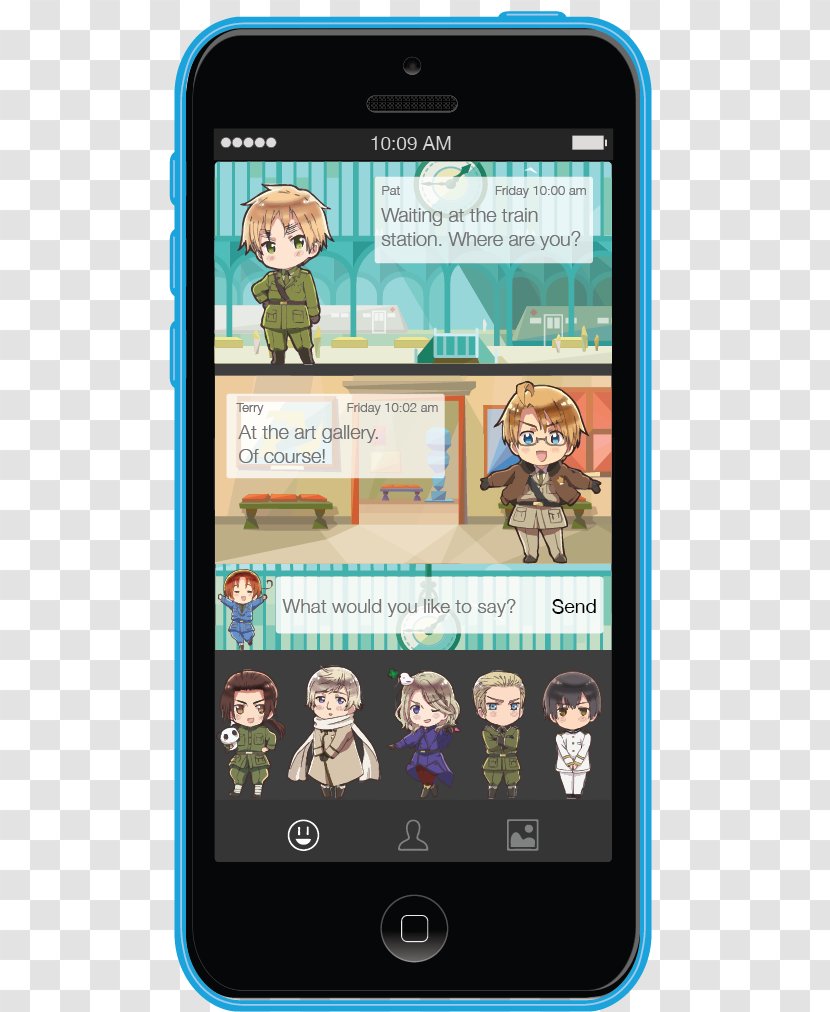 Feature Phone Smartphone Multimedia Funimation - Watercolor Transparent PNG
