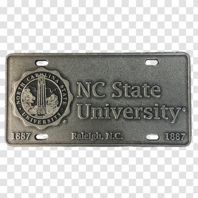 North Carolina State University Of At Chapel Hill NC Wolfpack Men's Basketball Football College - American - Number Plate Transparent PNG