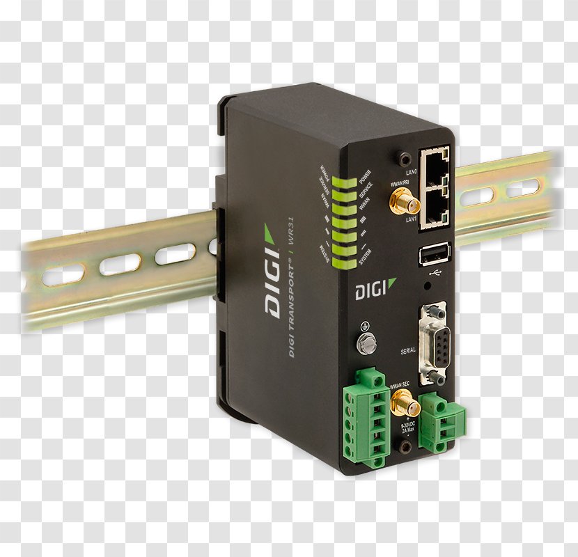 Router Digi International LTE Machine To 4G - Technology - Cellular Grid Transparent PNG