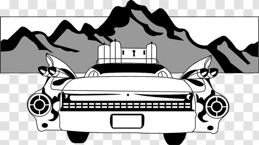 Vintage Car Black And White Photography - Vehicle - Classic Transparent PNG