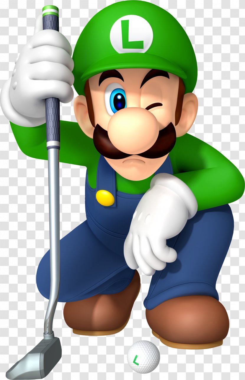 Mario Golf: World Tour Toadstool Advance - Games - Luigi Transparent PNG
