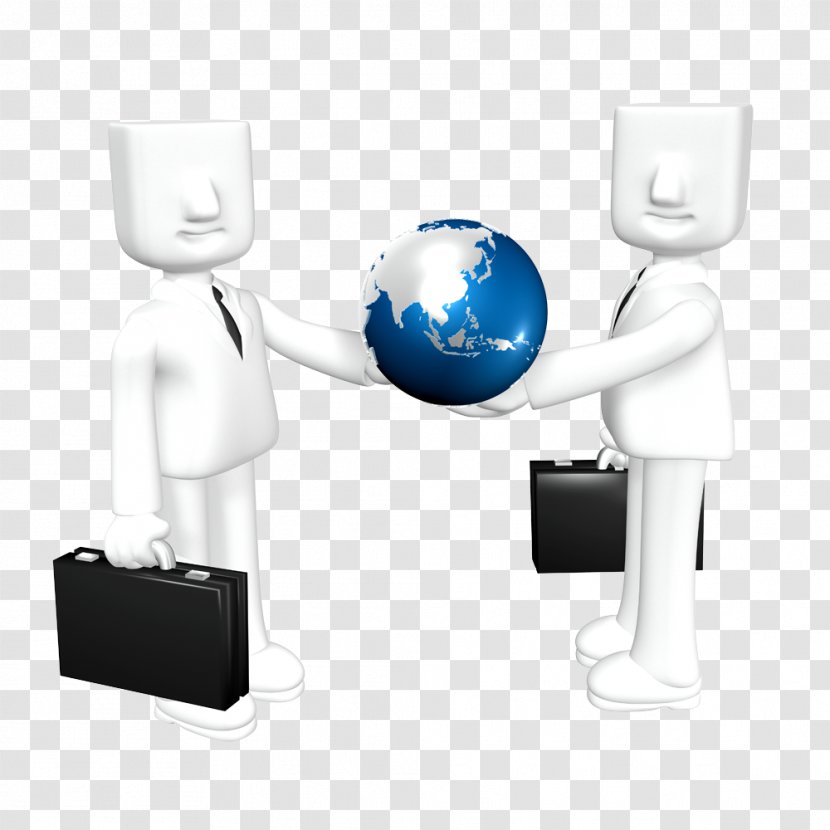Download 3D Computer Graphics - Avatar - Holding The Earth Business People Transparent PNG