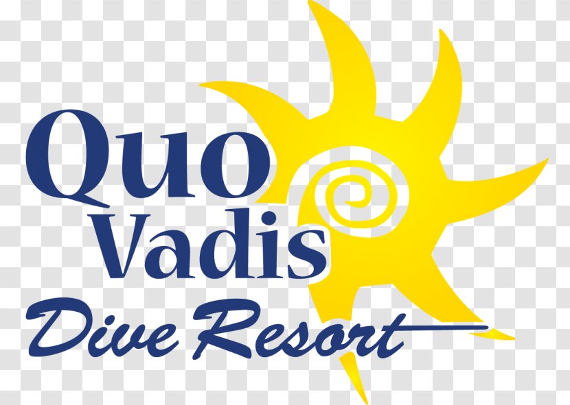 Quo Vadis Dive Resort Vadis- Logo ?! Moalboal Brand - Artwork - Mabul Water Bungalows Transparent PNG