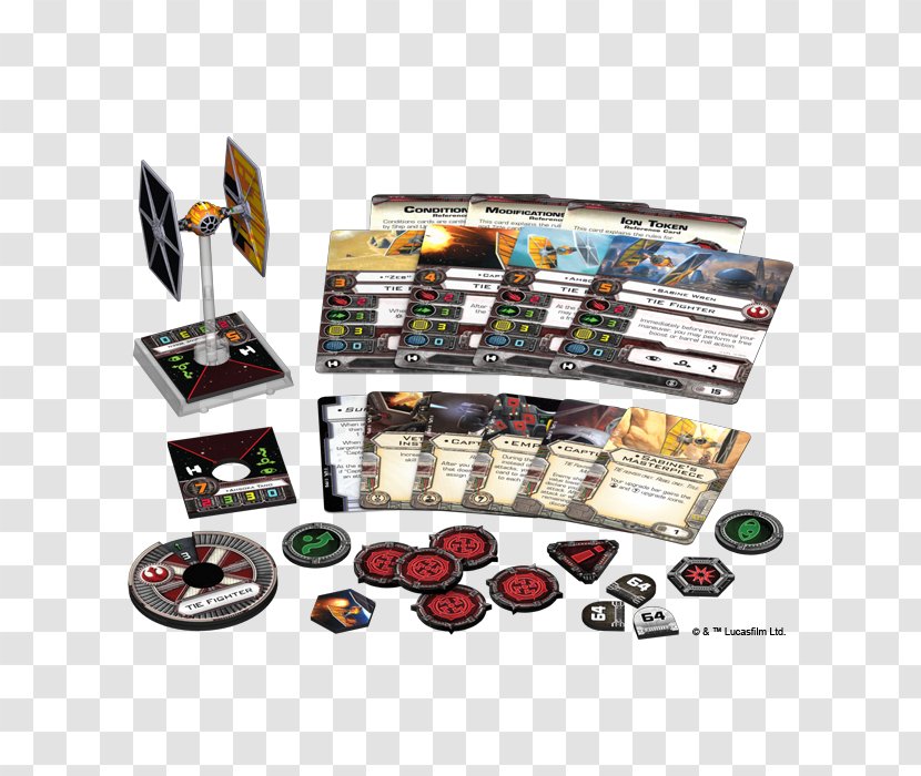 Star Wars: X-Wing Miniatures Game X-wing Starfighter Fantasy Flight Games Wars X-Wing: Sabine's TIE Fighter - Expansion Pack - Brain Transparent PNG