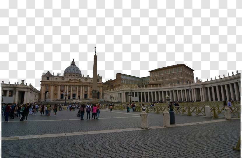 St. Peters Basilica Rome Tourist Attraction - Travel - Vatican City, Five Transparent PNG