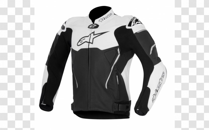 Leather Jacket Alpinestars Sport Coat - Black Transparent PNG