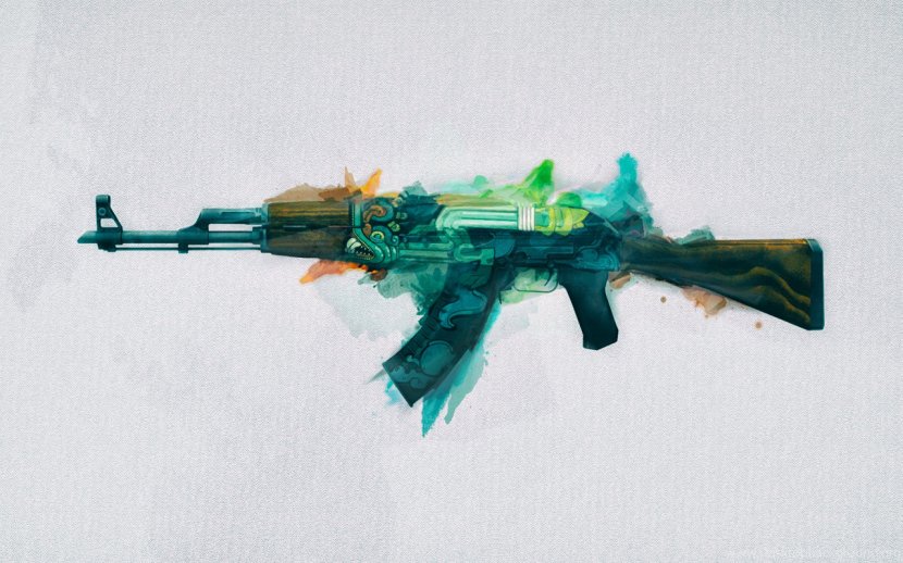 Counter-Strike: Global Offensive Counter-Strike 1.6 PlayStation 3 AK-47 - Cartoon - Ak 47 Transparent PNG